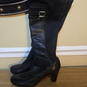 Black Knee-High Women's Boots